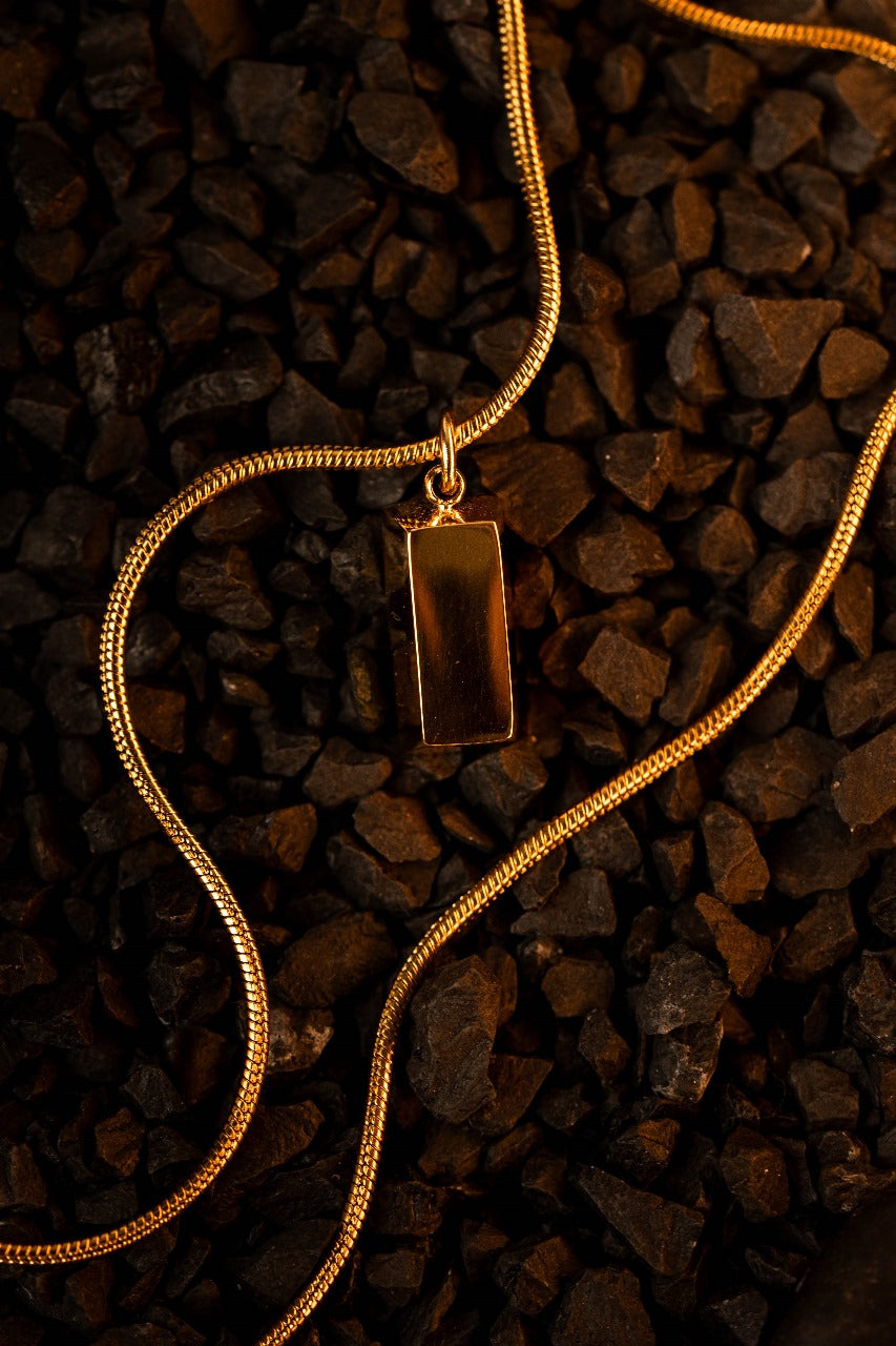 Collar Lingote de Oro